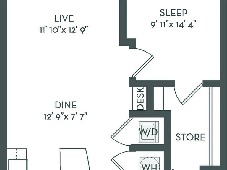 A2 floor plan The Four