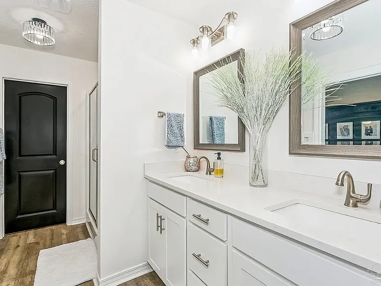 Primary bath with walk in shower