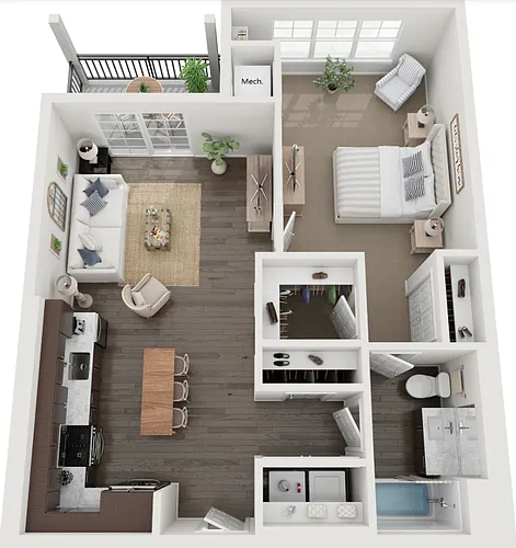 Floor plan A1