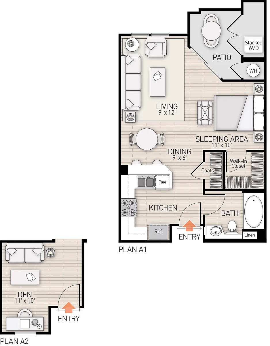 Floor plan Plan A