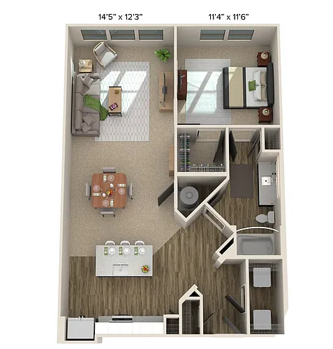 Floor plan A4-800