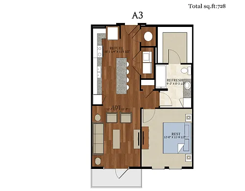 Floor plan A3