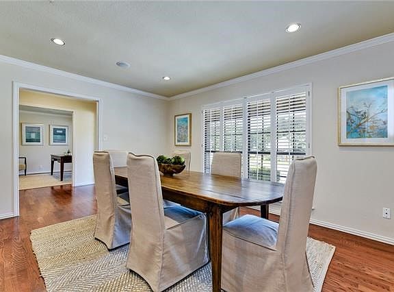 Classic formal dining room.
