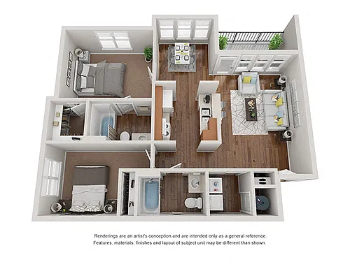 Floor plan Washington