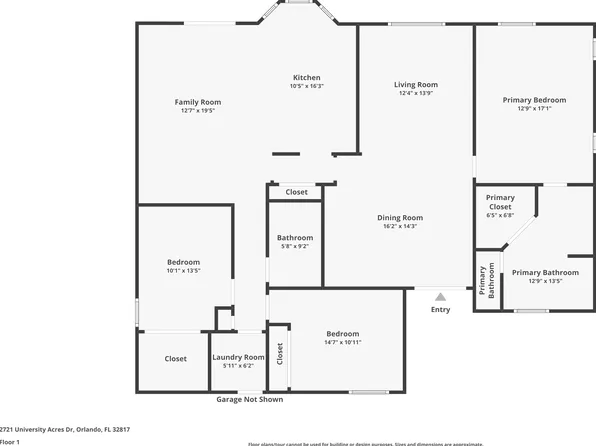 2721 University Acres Dr, Orlando, FL 32817