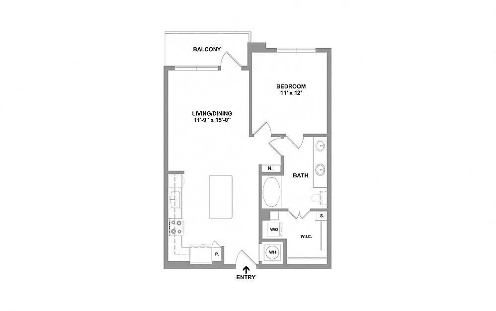 Floor plan A4b