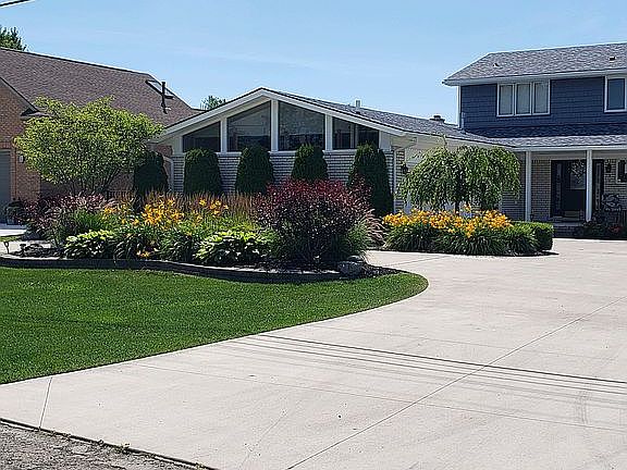Professionally landscaped