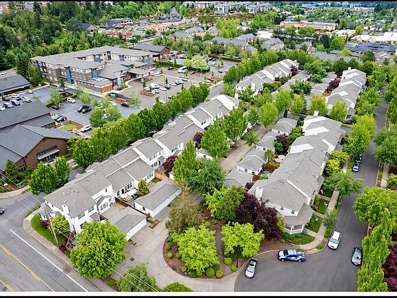 Aerial view of Princeton Village Townhome Community