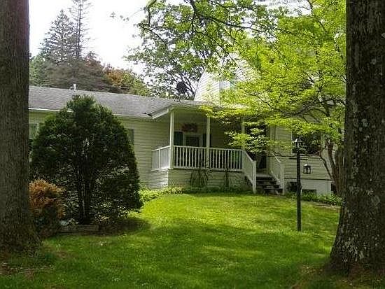 view of house in backyard