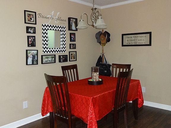 Open concept dining