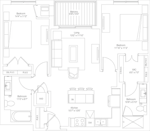 Floor plan Ginger