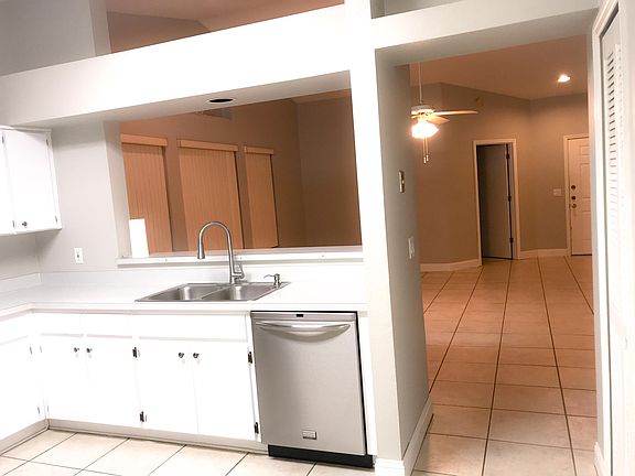 Kitchen over-looking into Family Room