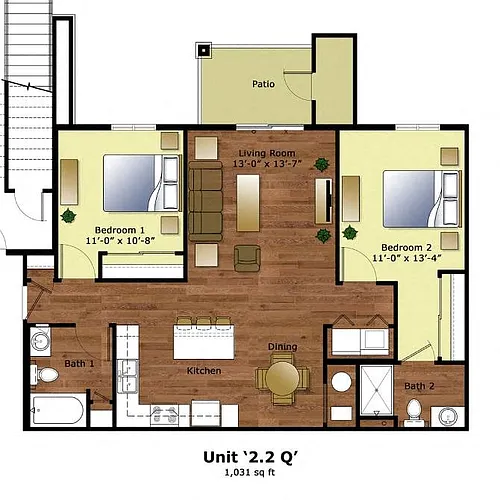 Floor plan 22Q