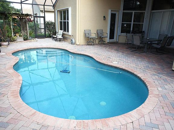 Heated salt water pool