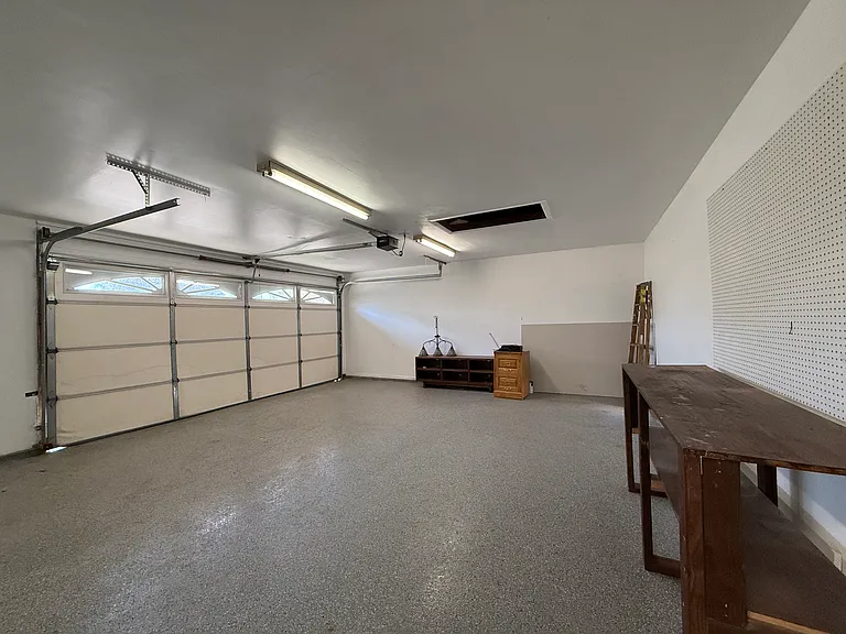 Two-car garage