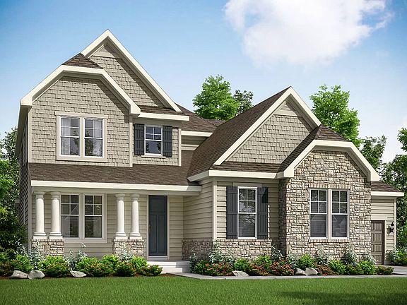 Merrill English Country Elevation