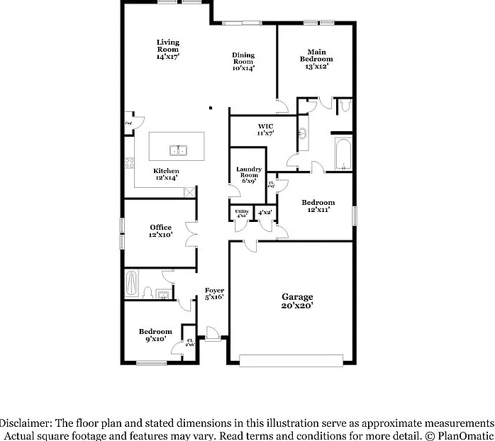 3 bed, 2.0 bath, 1876 sqft, $2,290 — Photo 2