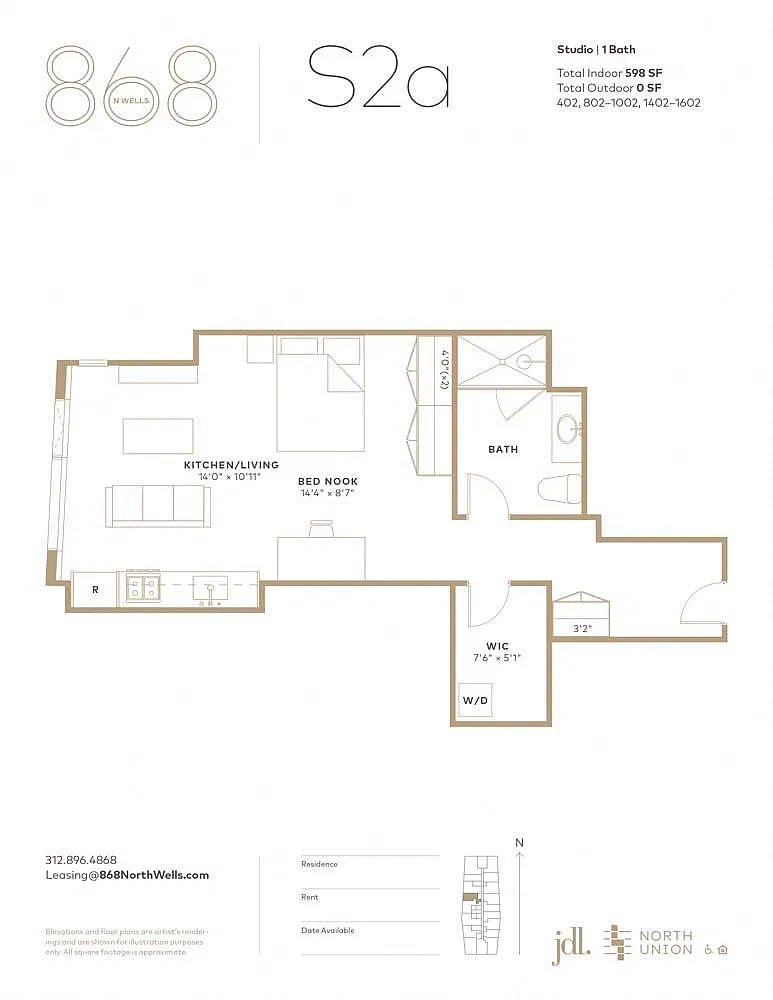 Floor plan S2a