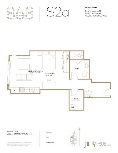 Floor plan S2a