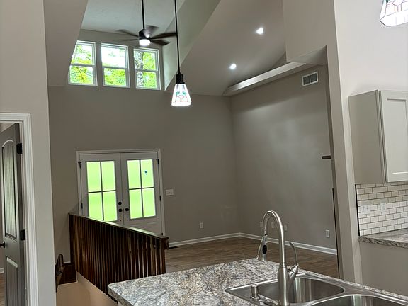 notice the ceilings to the west catching the sunsets