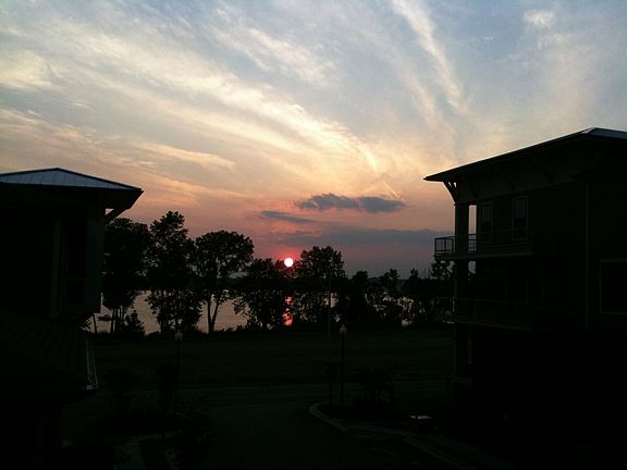 Sunset view from balcony #1