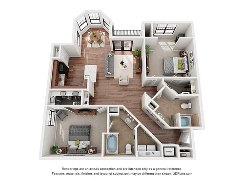 Floor plan B2