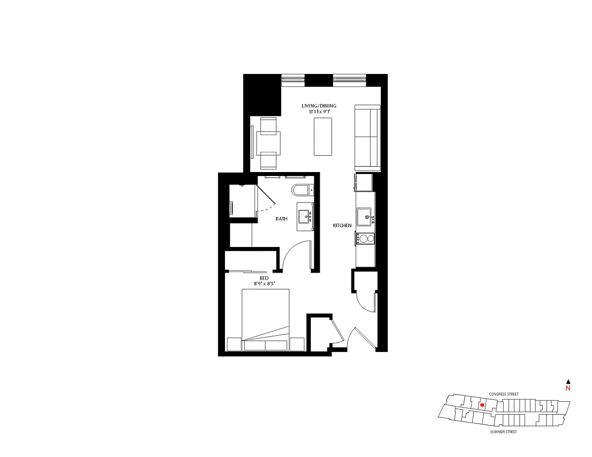 Floor plan S-A