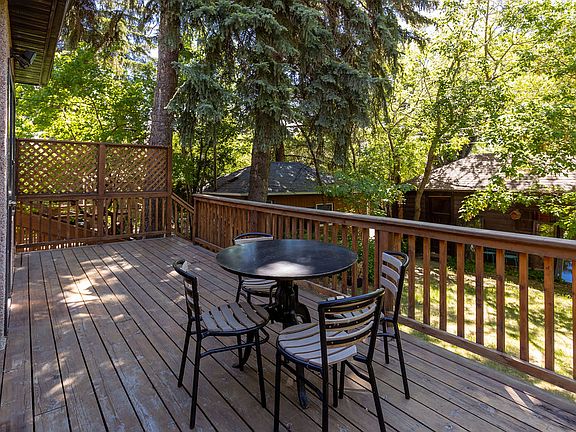 Deck and South Facing Backyard