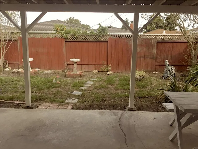 1971 Briarwood Dr Santa Clara 
backyard