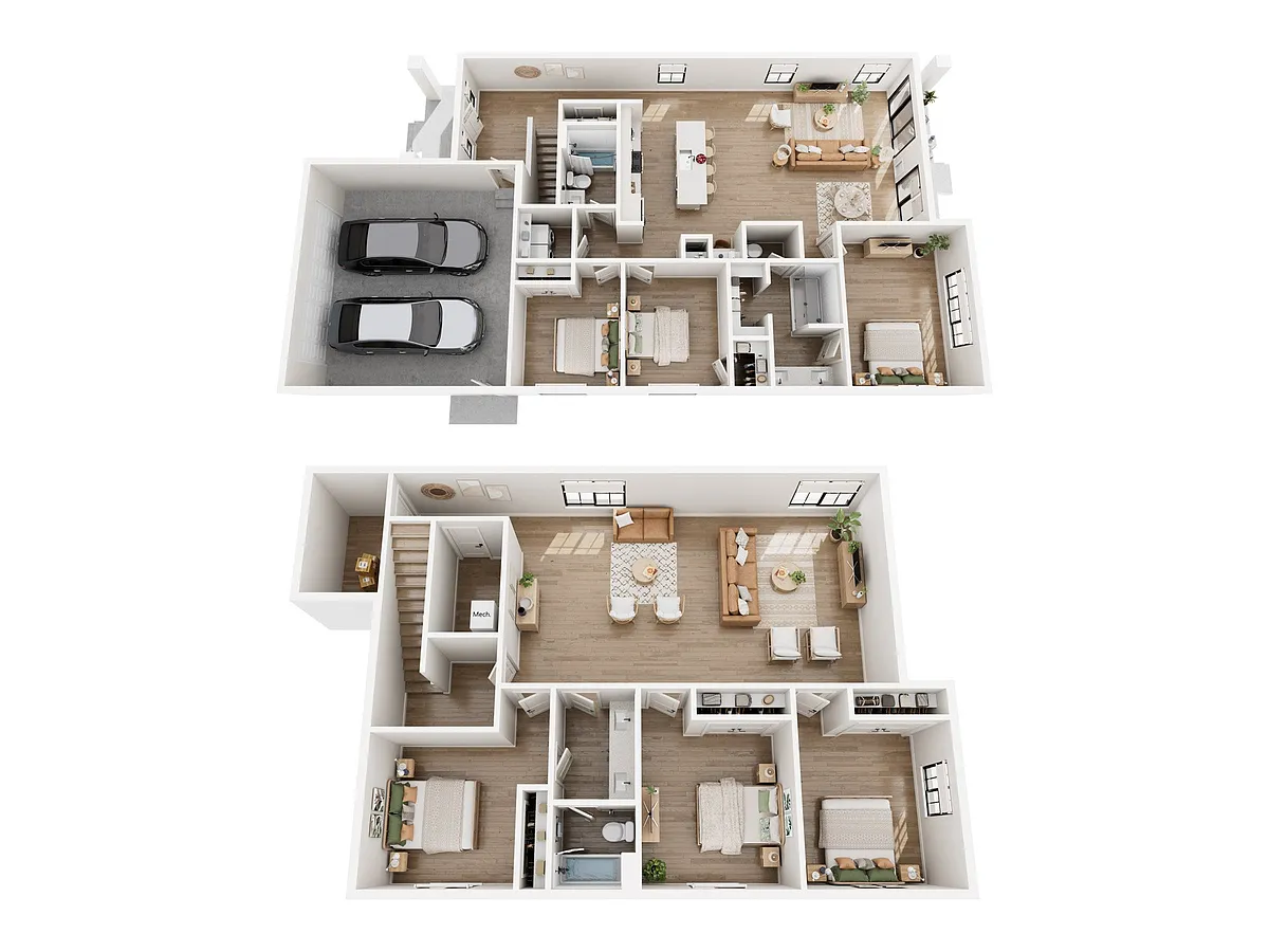 Floor plan Vera (Finished Basement)