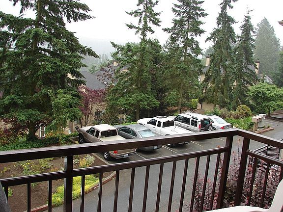 view from balcony