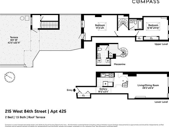 2nd image of 215 W 84th St APT 425