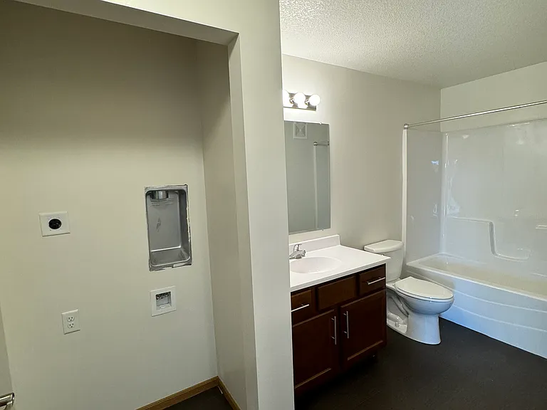 Bathroom and Laundry Machine Hook-ups.