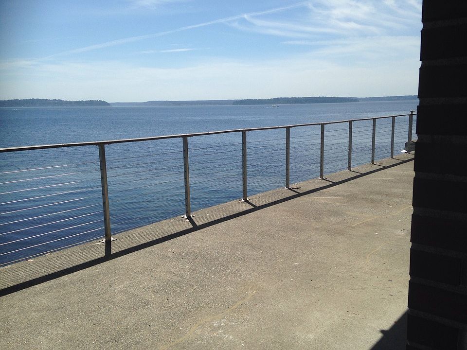 South facing deck