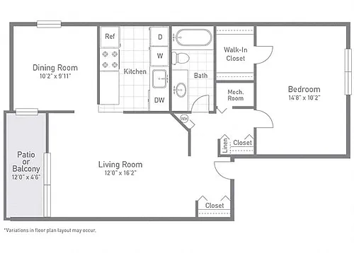 Floor plan The Aspen