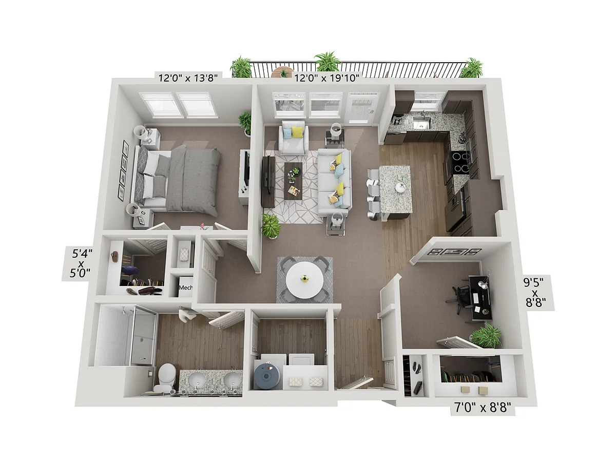 Floor plan A4 - Holiday