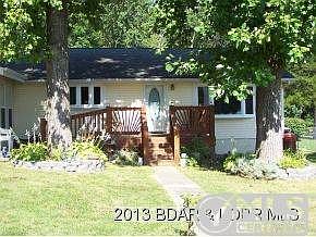 Front deck from road