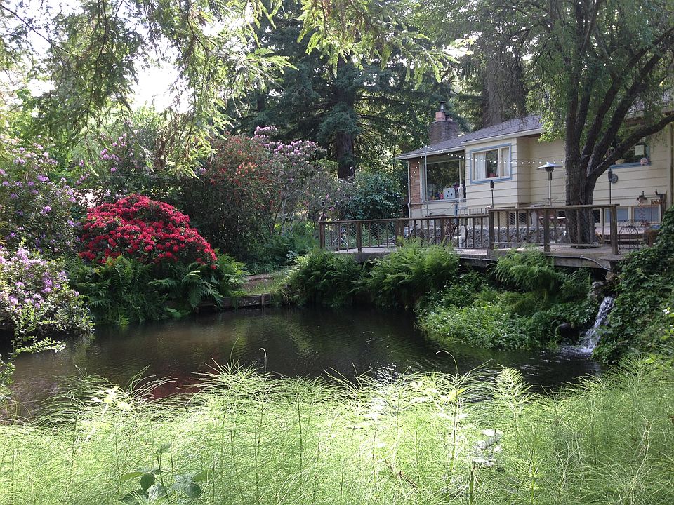 Waterfalls and ponds