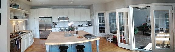 Butcher block Island