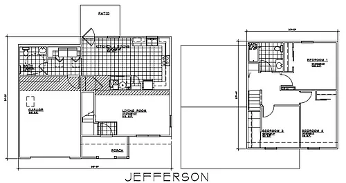 Floor plan 3 Bedroom