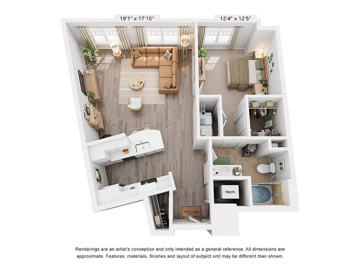 Floor plan Rowen