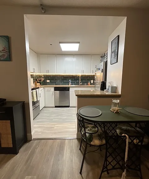 remodeled kitchen