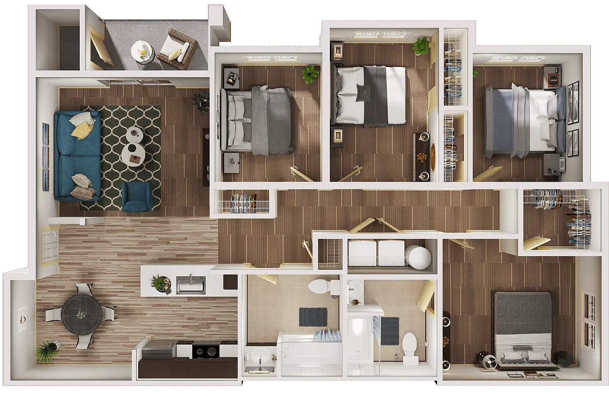 Floor plan Adams