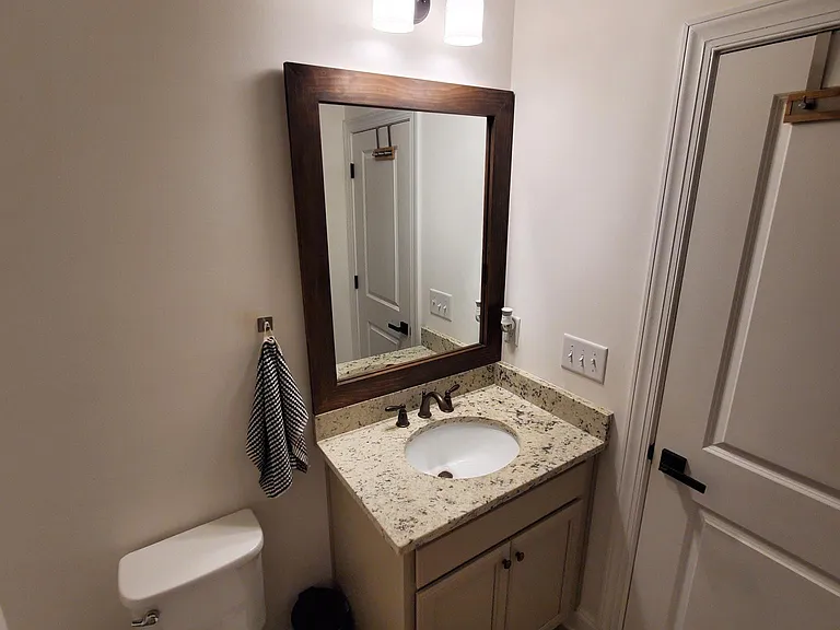 Main floor bathroom