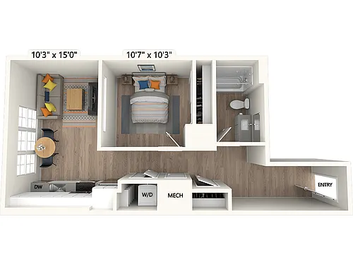 Floor plan S7-Scheme II