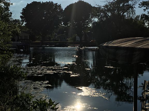 View from lower deck