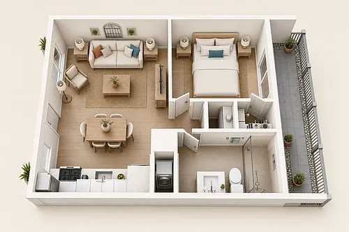 Floor plan Conn