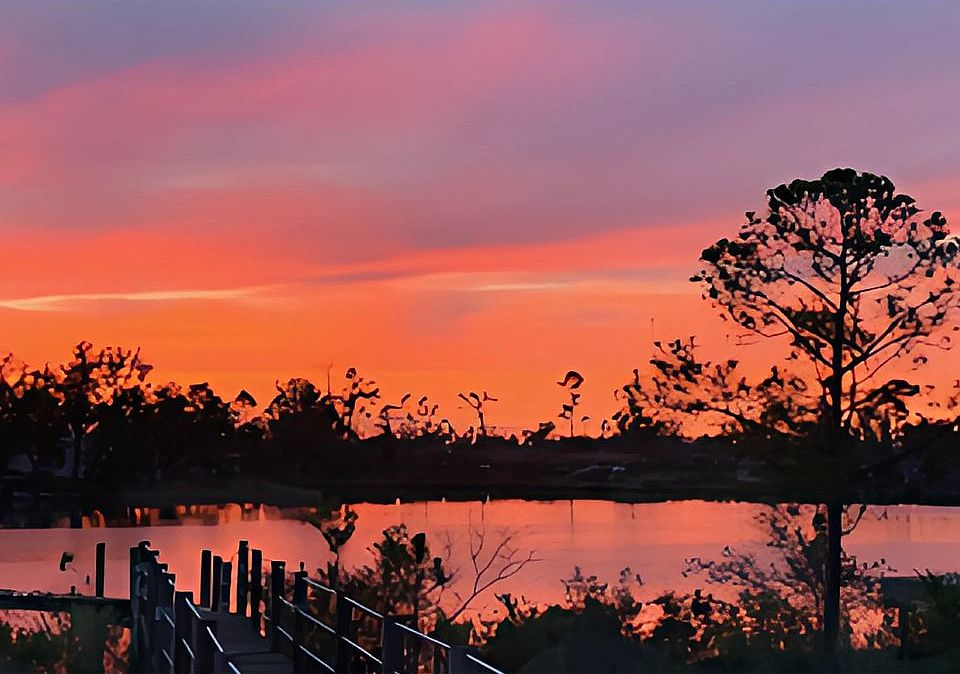 Sunset on the Bayou