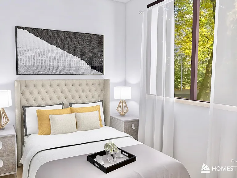 Bedroom- virtual Staging