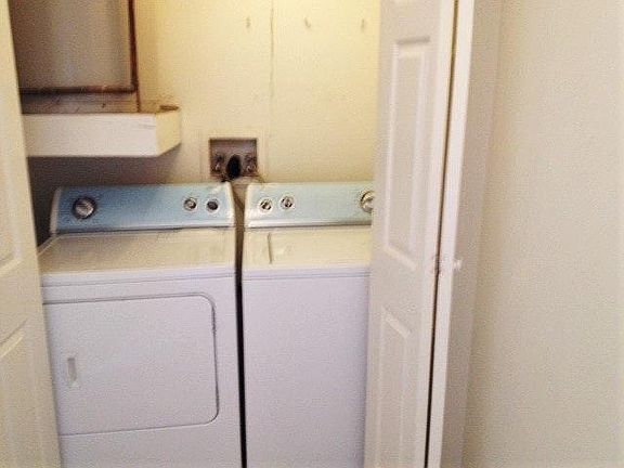 Laundry Room and hot water heater.